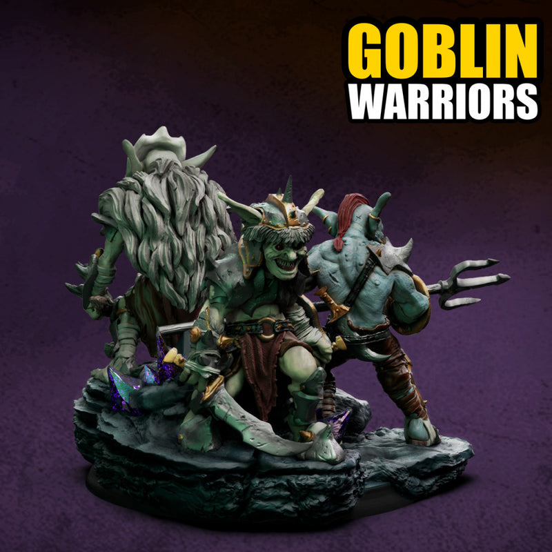 CHARACTERS SET - MINE WAR - PART 1 -  GOBLIN WARRIORS - Only-Games