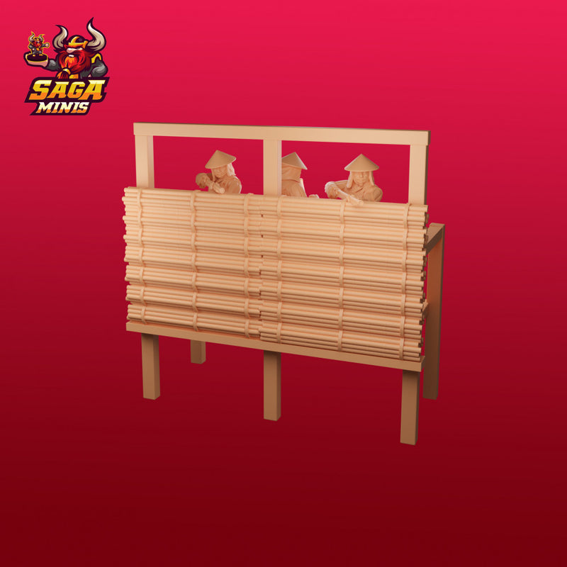 Bamboo Shooting Platform - Only-Games