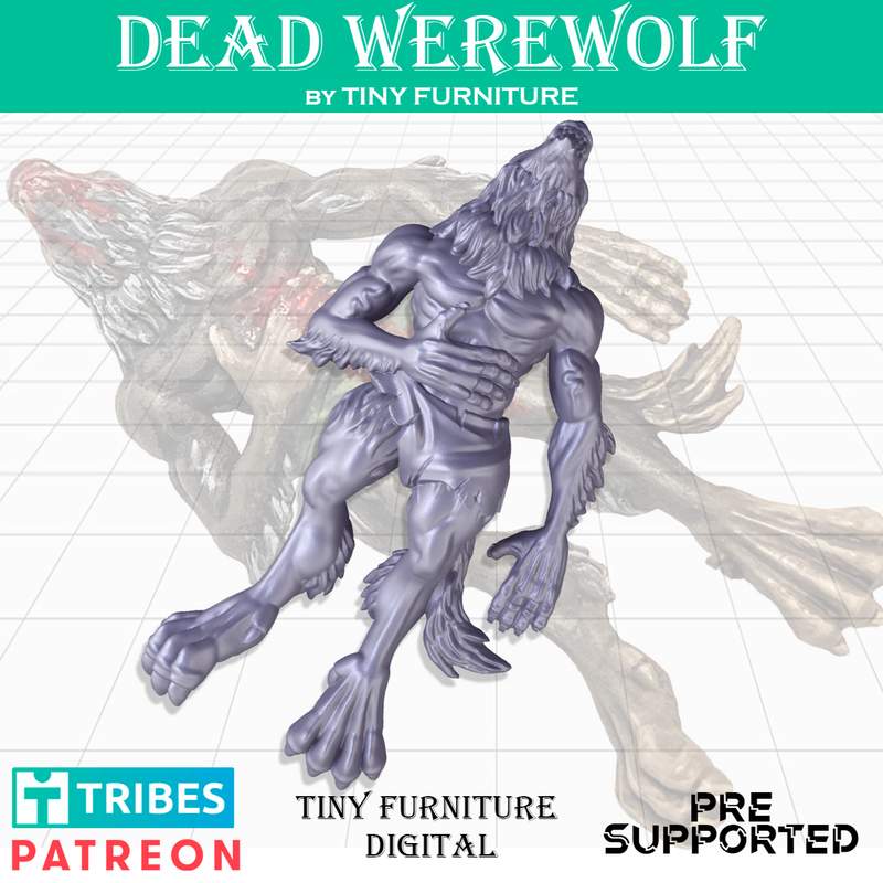 Dead Werewolf (Harvest of War) - Only-Games