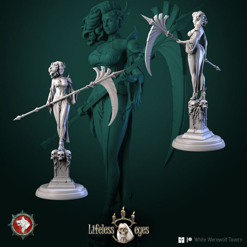 Semenriel Dark Reaper 32mm and 75mm pre-supported - Only-Games
