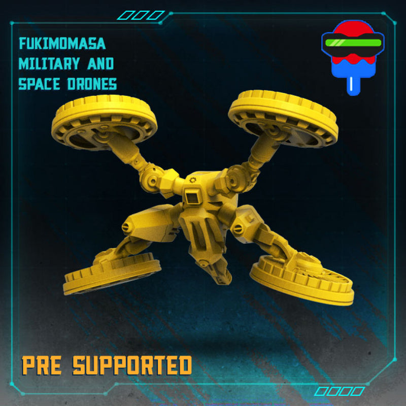 FUKIMOMASA SPACE AND MILITARY DRONES - Only-Games