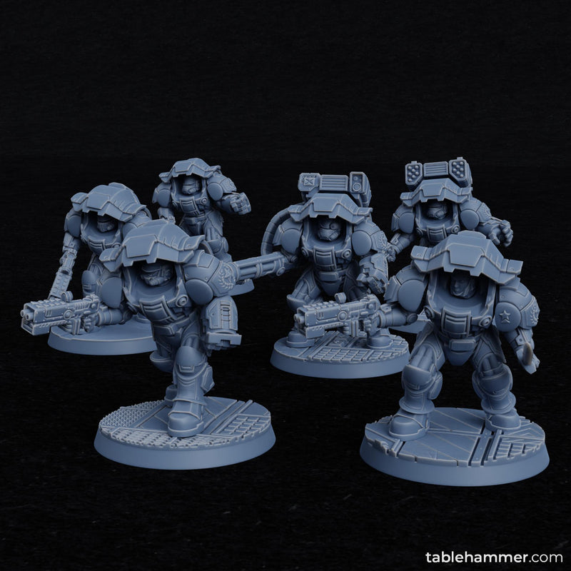Human Space Corps - "Myrmidons" Heavy Troopers - Only-Games