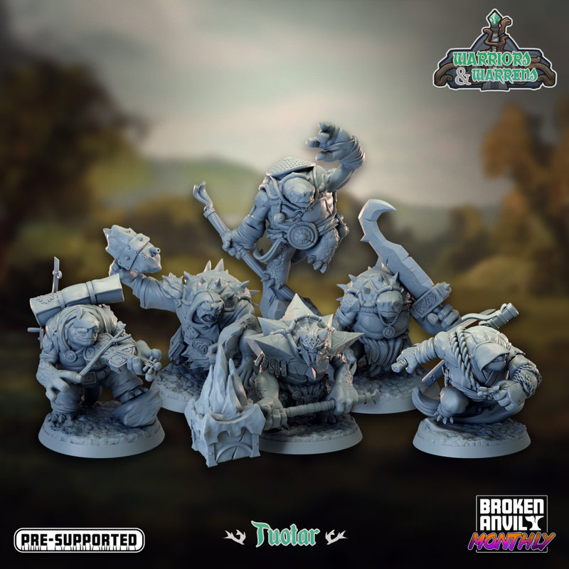 Warriors and Warrens- Tuotar Complete Set - Only-Games