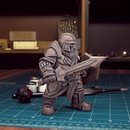 Dwarf Guard 01 - TytanTroll Miniatures - DnD - Fantasy - 32mm - Only-Games