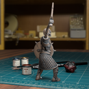 Undead Skeleton Swordsman 007 - TytanTroll Miniatures - DnD - Fantasy- - Only-Games