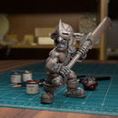 Goblin Glaive V 05 - TytanTroll Miniatures - DnD - Fantasy - Only-Games