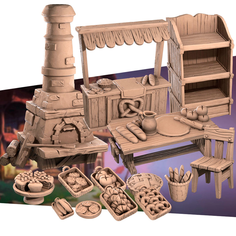 Bakery Assets Pack - Only-Games