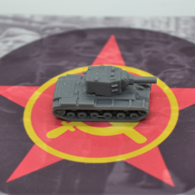 10pc 3D Printed Russian KV-1 Heavy Tank - Only-Games