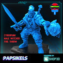 Cyberpunk Witcher Male Fire Blast - Only-Games