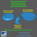 MARVEL CRISIS PROTOCOL / BATMAN MINIATURE GAME BASES AND STUFFED UNICORN TOY - Only-Games