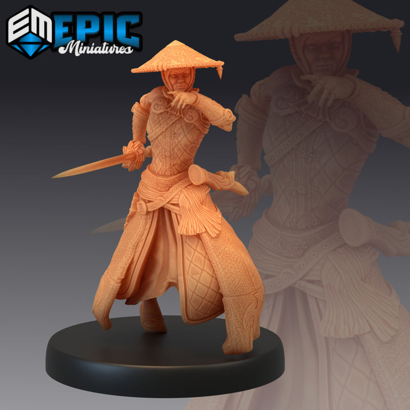 Warrior Monk Female Set / Samurai / Sword Fighter / Japanese Dynasty - Only-Games