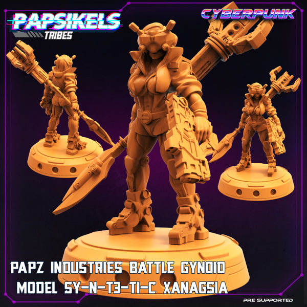 PAPZ INDUSTRIES BATTLE GYNOID MODEL SY_N_T3_T1_C XANAGSIA - Only-Games