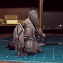 Dwarf Guard 03 - TytanTroll Miniatures - DnD - Fantasy - 32mm - Only-Games