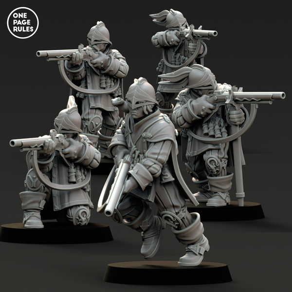 Empire Rifle Marksmen (5 Models) - Only-Games