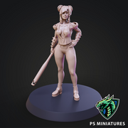 Cyberpunk Scrapper Girl Pose 1 - 3 Variants - Only-Games