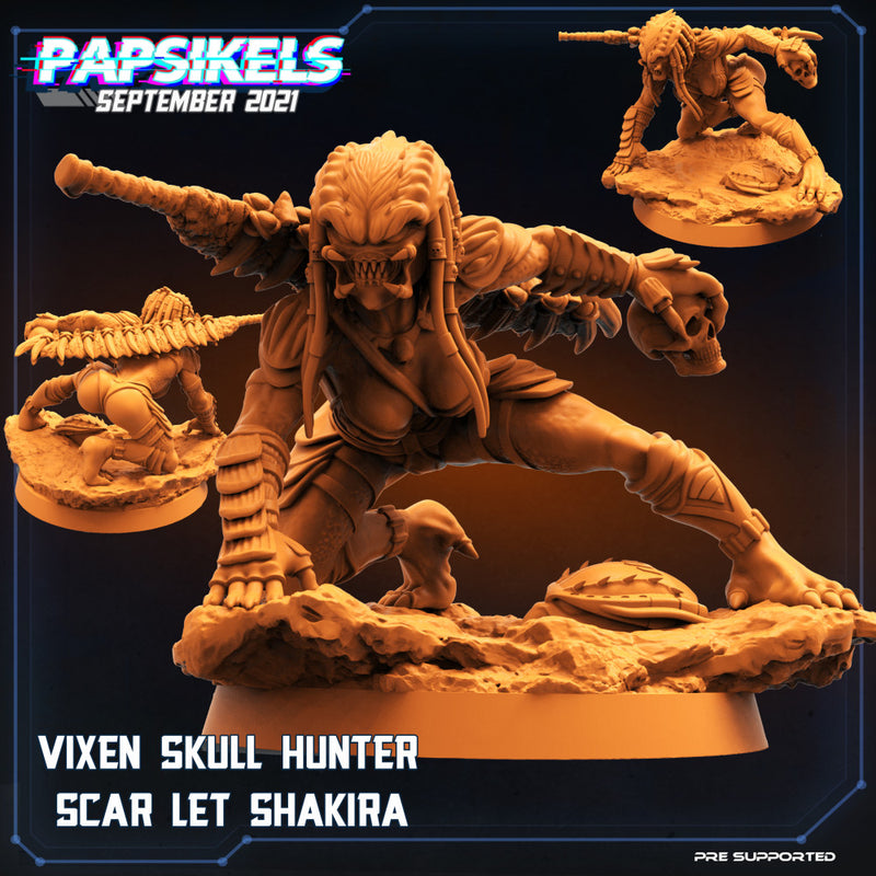 VIXEN SKULL HUNTER - SCAR LET SHAKIRA - Only-Games