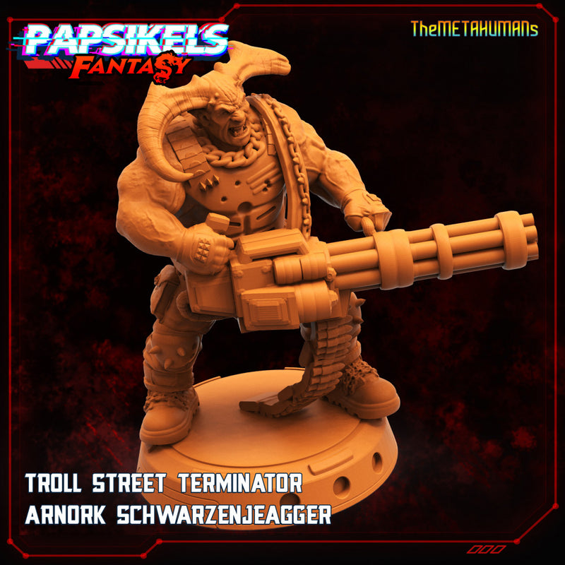 TROLL STREET TERMINATOR ARNORK SCHWARZENJAEGGER - Only-Games