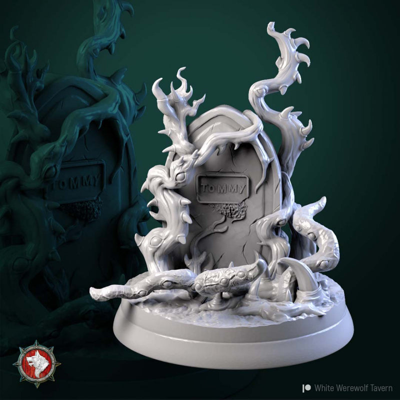 Grave and Mimic Grave 32mm pre-supported - Only-Games