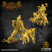 Allies and Enemies of Drizzle - set of 5 x 32mm scale miniatures - Only-Games