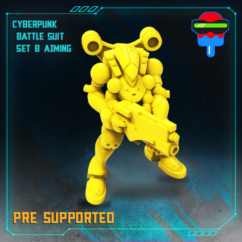 CYBERPUNK BATTLE SUIT SET B - Only-Games