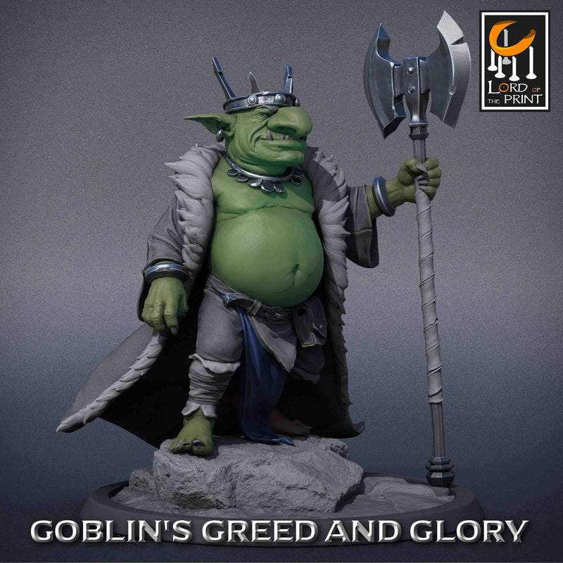 Goblin King Stand With Crown - Only-Games