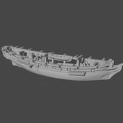 1/700 & 1/1200 GB Speedy-class Brig (14 guns), 1782-1806, AOA-GB-4 - Only-Games