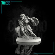 (0035) Skeleton zombie warrior with sword and shield - Only-Games