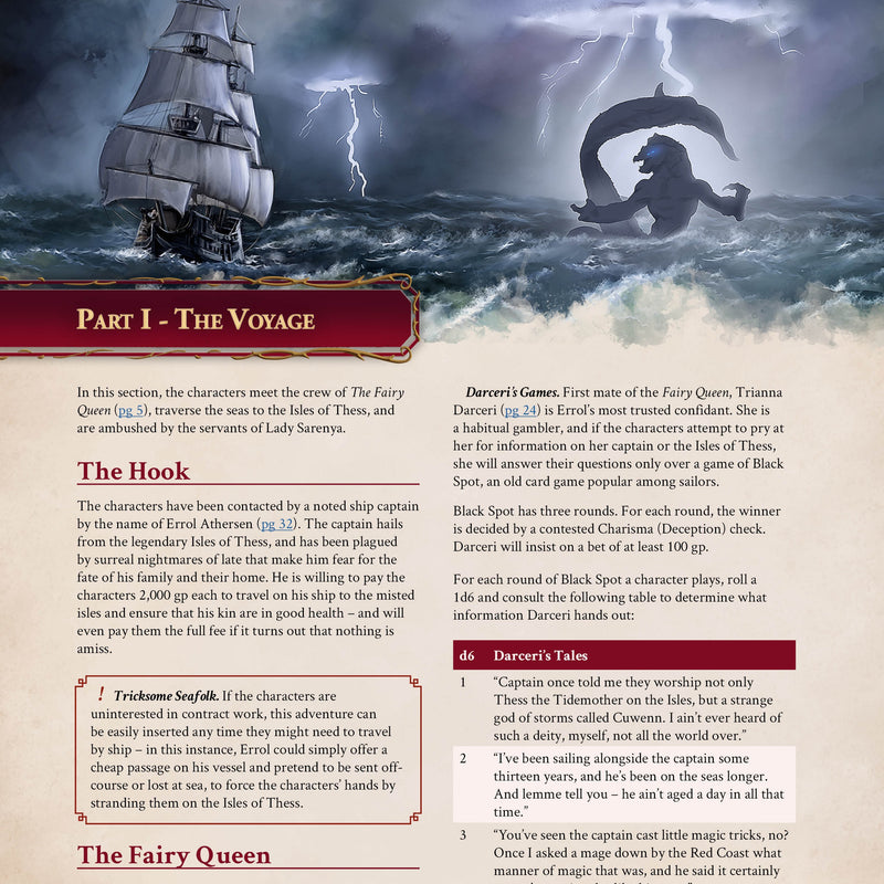 Bloodlords of the Deep - 5e Adventure Booklet - Only-Games