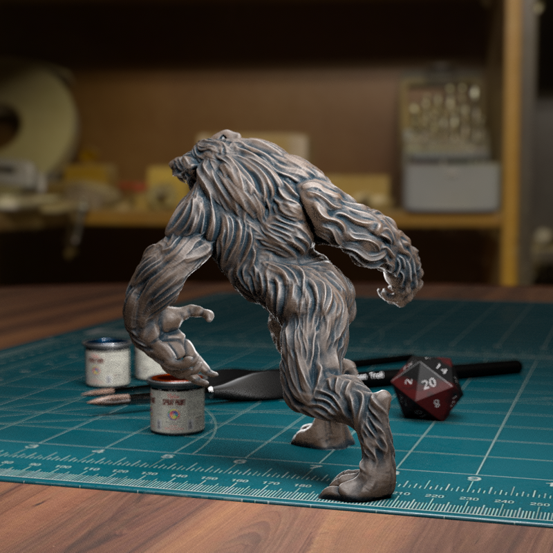 Werewolf 002 - TytanTroll Miniatures - DnD - Fantasy - Only-Games