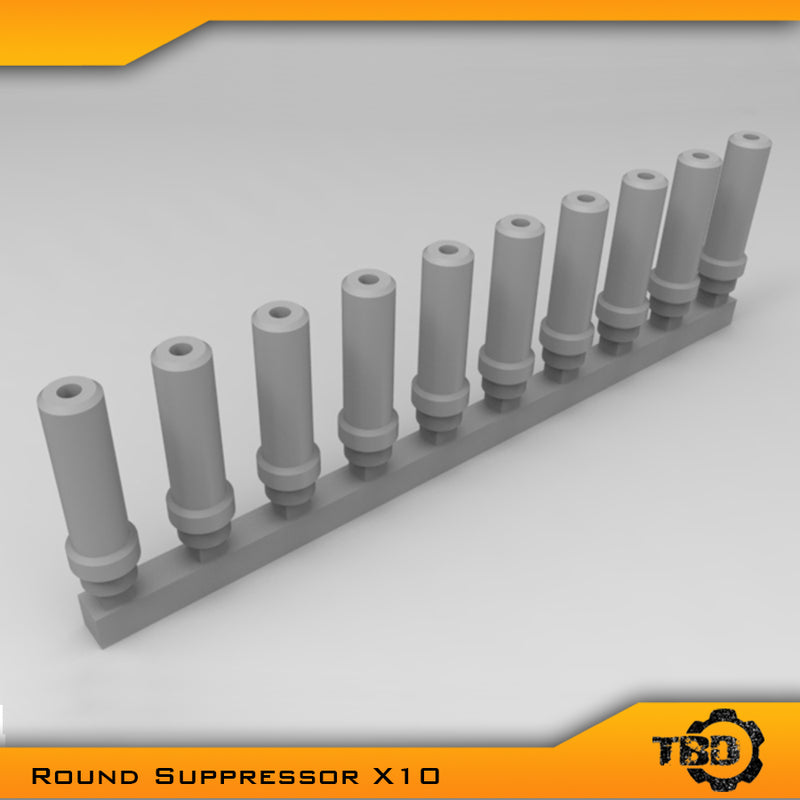 Round Suppressor V1 X10 - Only-Games
