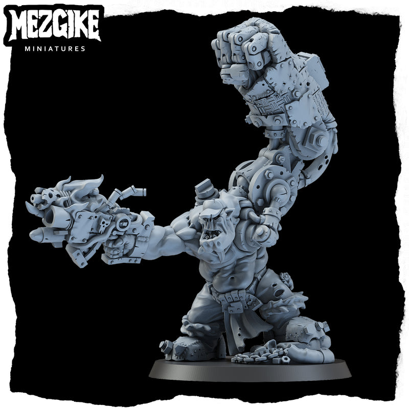 Bruzgob, da orc warboss (physical miniature) - Only-Games