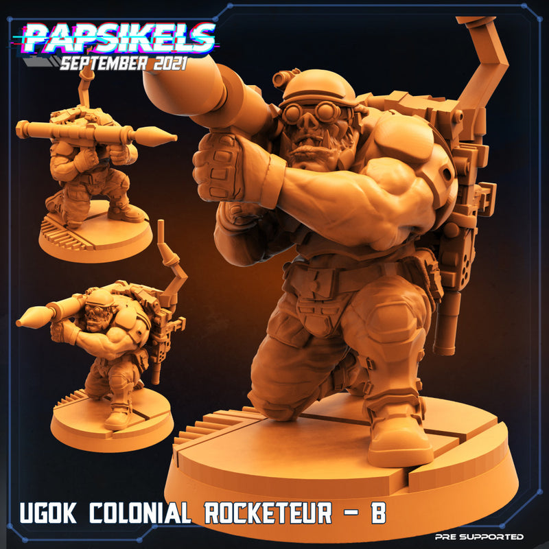 UGOK COLONIAL ROCKETEUR - B - Only-Games