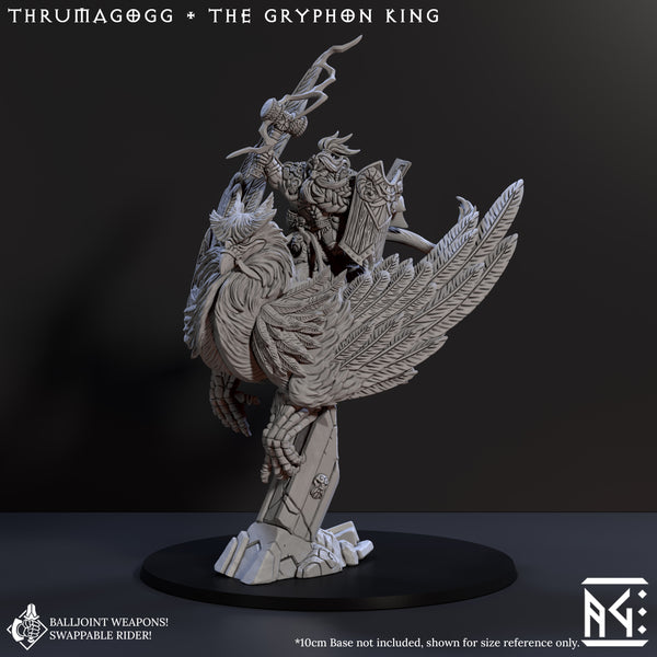 Thrumagogg the Gryphon King (Lok-Badar Dwarf Defenders) - Only-Games