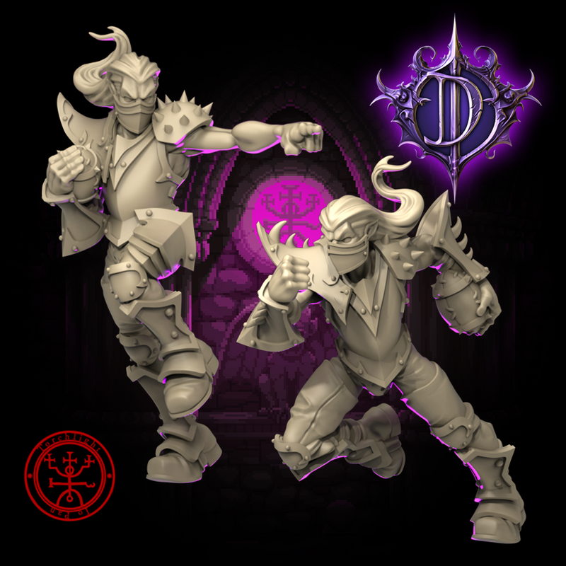 TORCHLIGHTMODELS- DARK DAGGERS - Only-Games