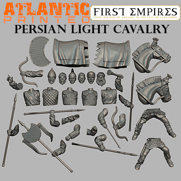 Persian Light Cavalry (conversion set - 5 figures) - Only-Games