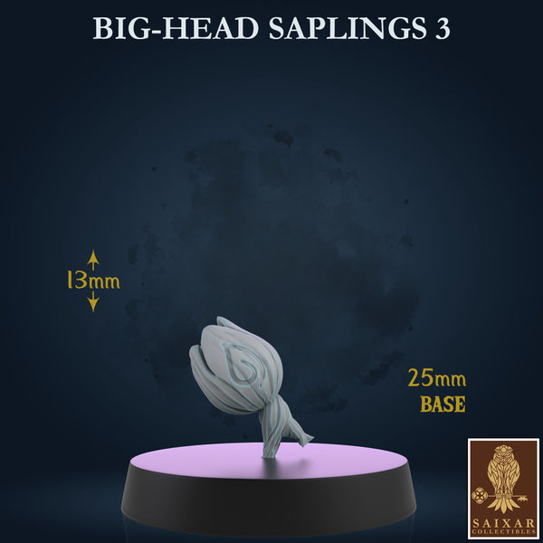 Big Head Saplings - 3 Poses - Only-Games