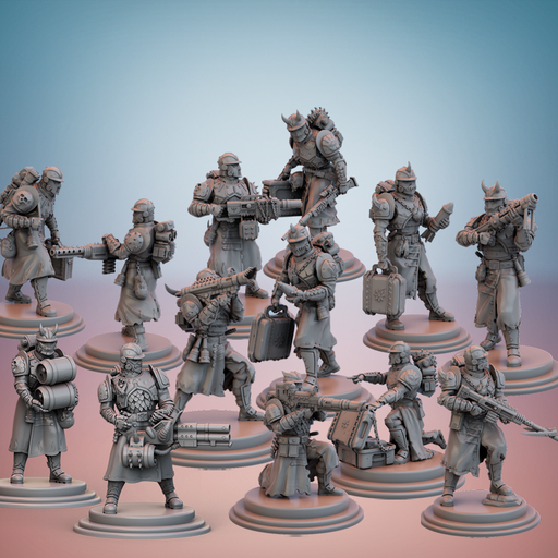 Cult Guard. Heavу Weapon specialists (Bundle). - Only-Games