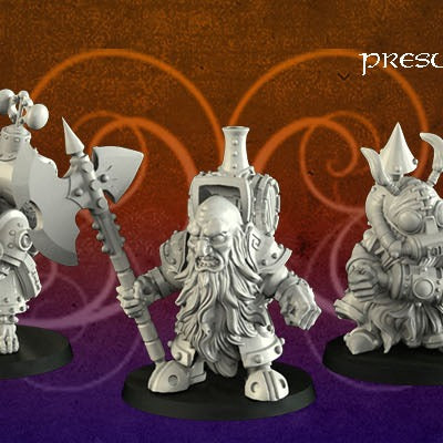 Thermo Dwarf (3 miniatures) - Only-Games