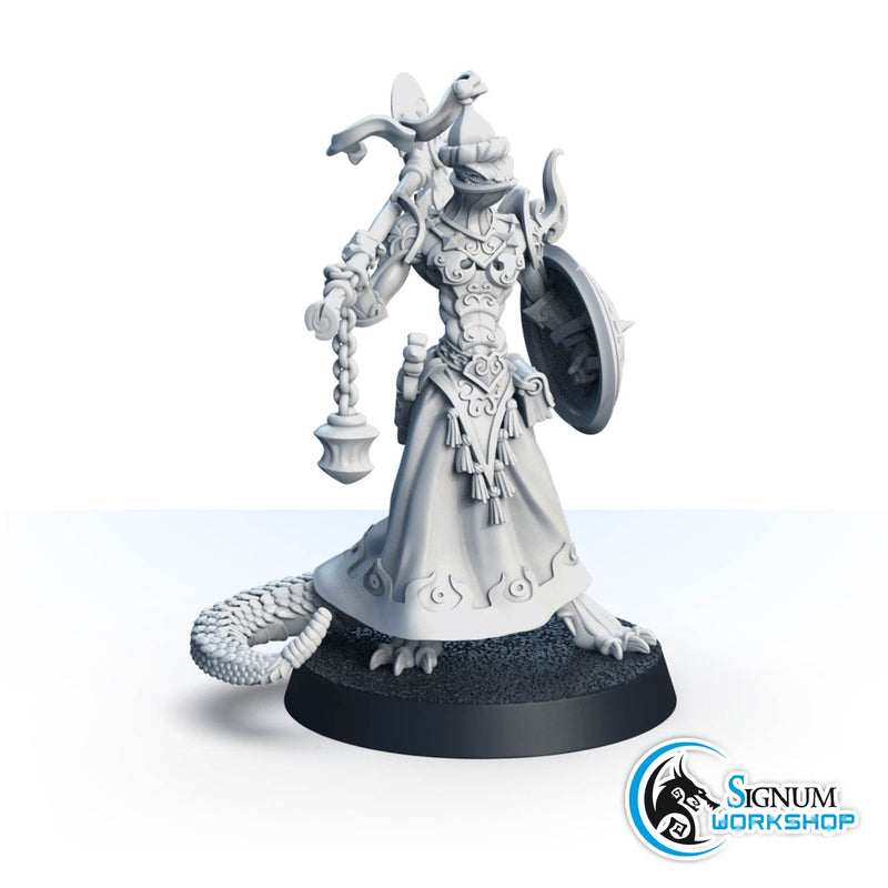Vistash, the Ophidian Knight - Only-Games