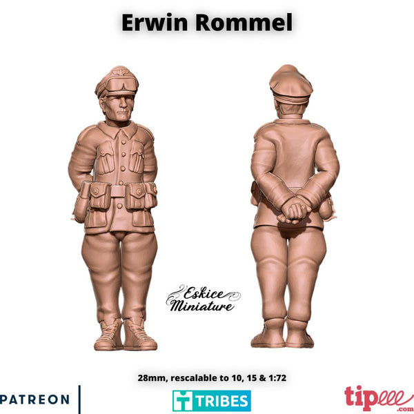 Erwin Rommel - 28mm - Only-Games