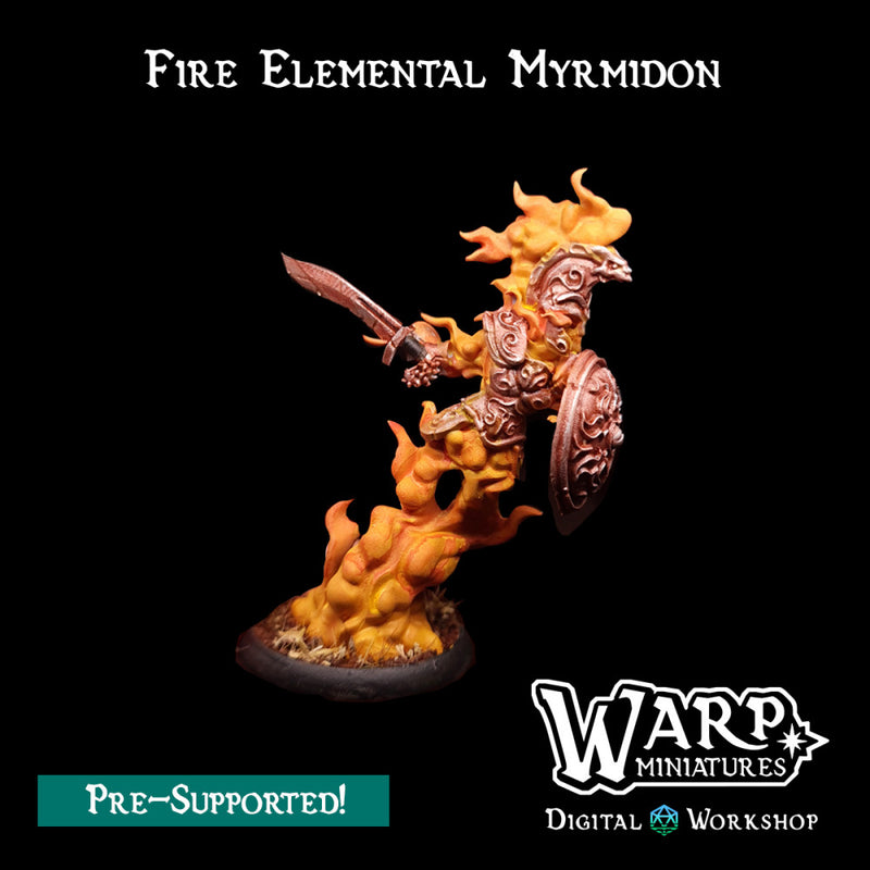 Fire Elemental Myrmidon - Only-Games