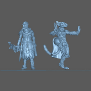 (0013) Female felinid monk druid cleric warrior with chakra spell - Only-Games