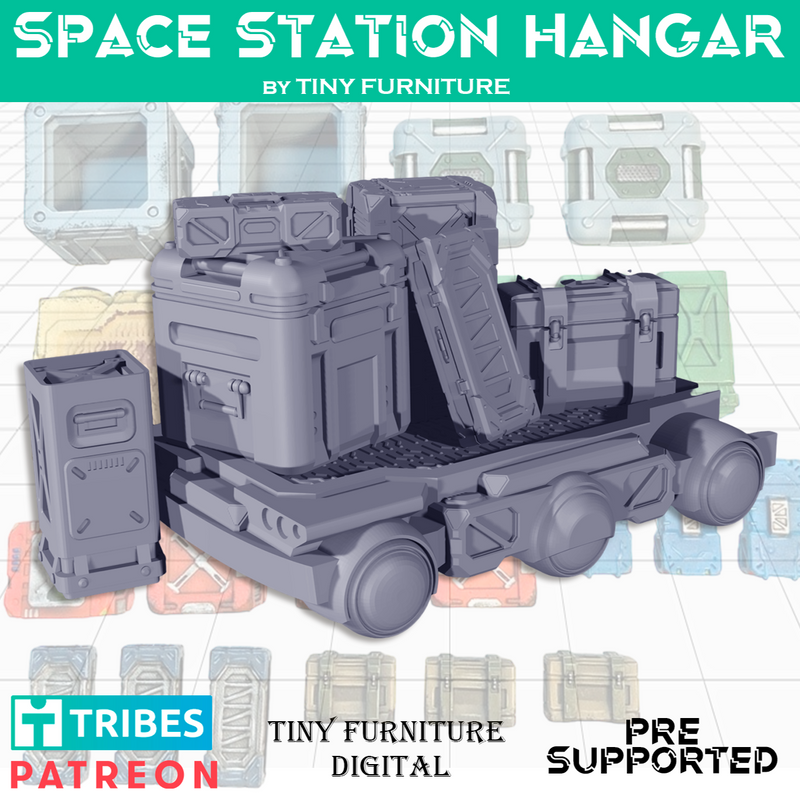 Space Station Hangar - Only-Games