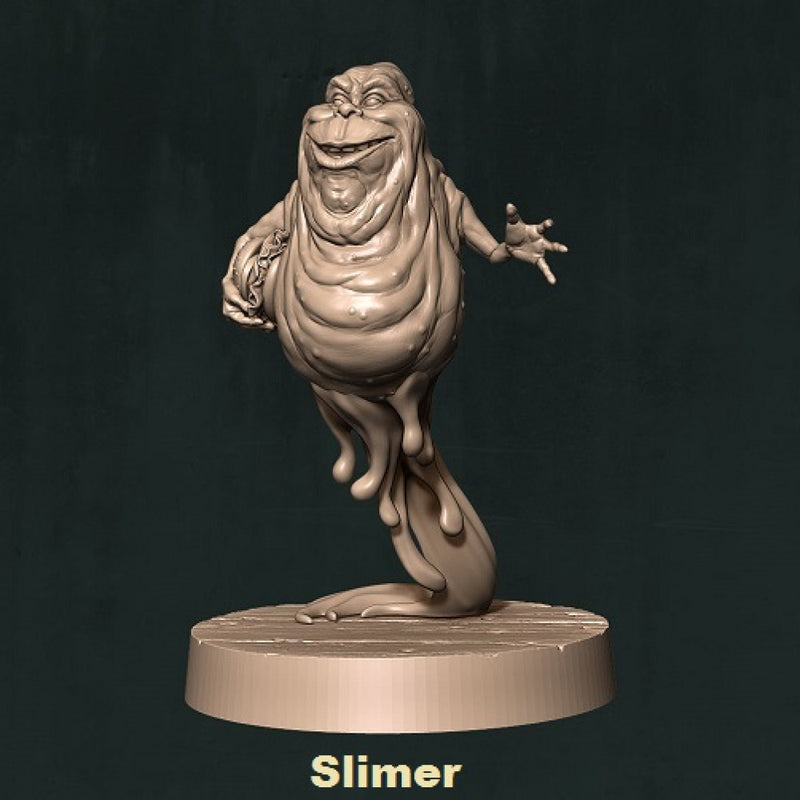 Slimer with hamburger pre-supported fanart - Only-Games