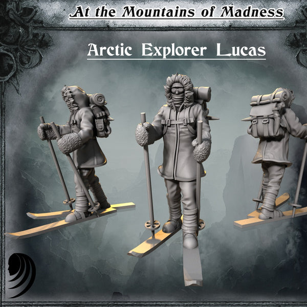 Explorer Lucas - At the Mountains of Madness - Only-Games