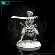 (0038) Female elf human tiefling oni kitsune samurai - Only-Games