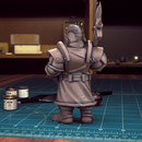 Male Dwarf 04 - TytanTroll Miniatures - DnD - Fantasy - 32mm - Only-Games