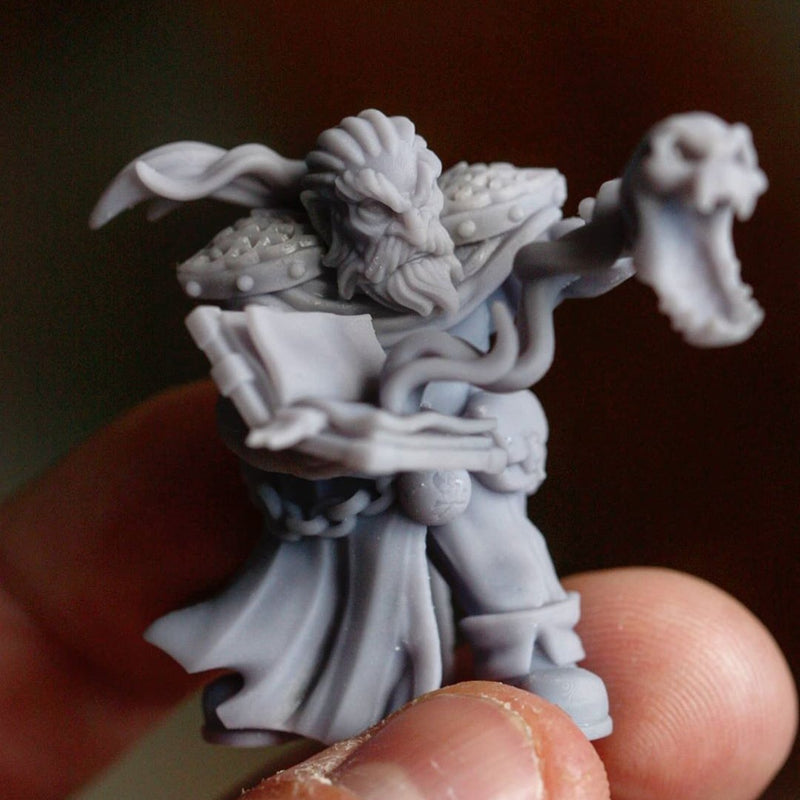 Kenus Soulstealer [32mm Scale] Dwarf Wizard - Only-Games
