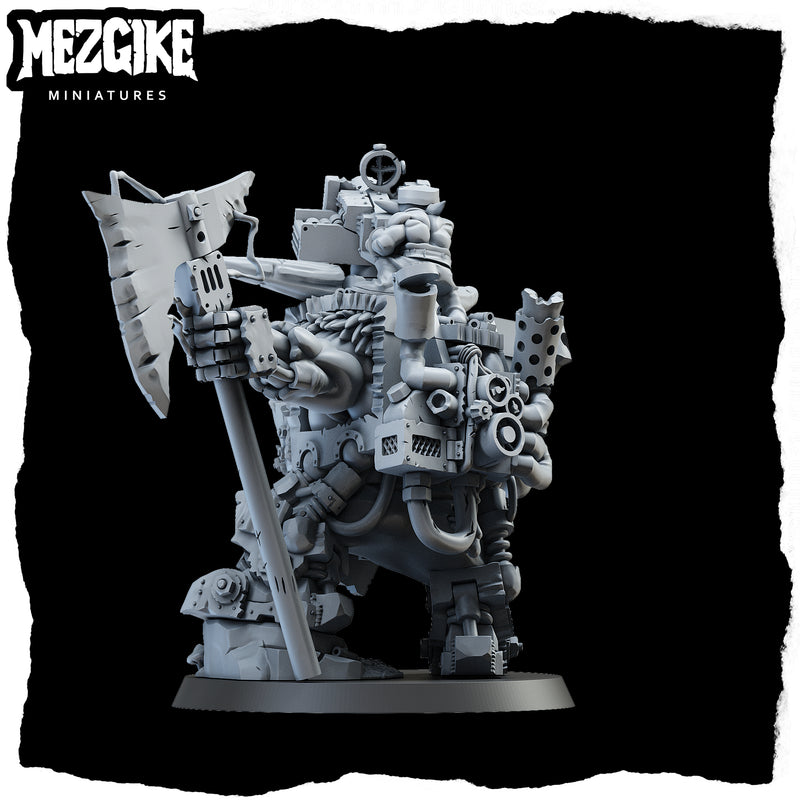 Mezgob, da orc scrap boss (physical miniature) - Only-Games