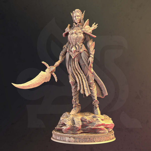 Elven Paladin of War - Tyriana - Only-Games